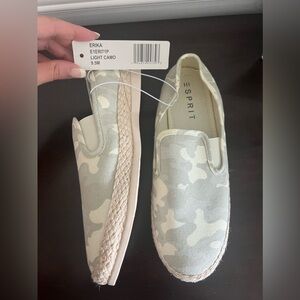 Esprit light camouflage espadrille